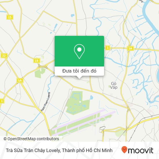 Bản đồ Trà Sữa Trân Chây Lovely, ĐƯỜNG Cây Trâm Quận Gò Vấp, Thành Phố Hồ Chí Minh