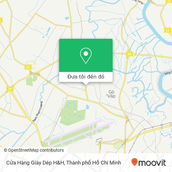 Bản đồ Cửa Hàng Giày Dép H&H, 234 ĐƯỜNG Lê Văn Thọ Quận Gò Vấp, Thành Phố Hồ Chí Minh