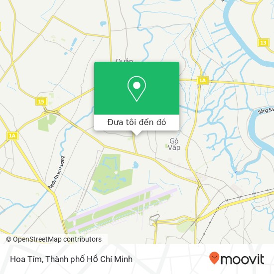 Bản đồ Hoa Tím, Số 11 Quận Gò Vấp, Thành Phố Hồ Chí Minh