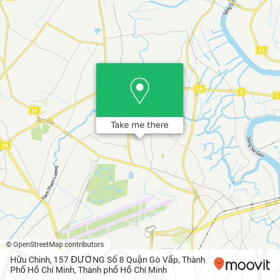 Bản đồ Hữu Chinh, 157 ĐƯỜNG Số 8 Quận Gò Vấp, Thành Phố Hồ Chí Minh