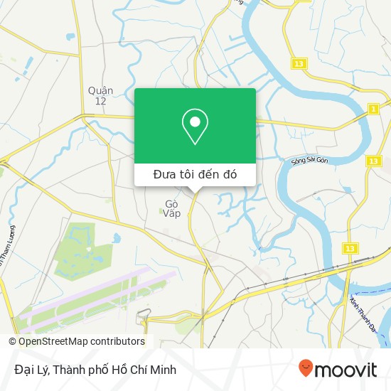 Bản đồ Đại Lý, 335 ĐƯỜNG Nguyễn Oanh Quận Gò Vấp, Thành Phố Hồ Chí Minh