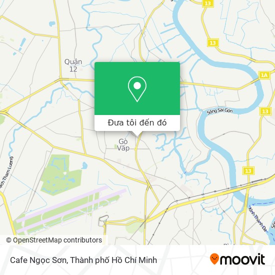 Bản đồ Cafe Ngọc Sơn