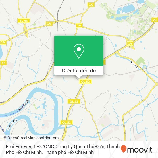 Bản đồ Emi Forever, 1 ĐƯỜNG Công Lý Quận Thủ Đức, Thành Phố Hồ Chí Minh