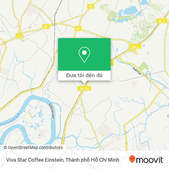 Bản đồ Viva Star Coffee Einstein, 3 ĐƯỜNG Einstein Quận Thủ Đức, Thành Phố Hồ Chí Minh