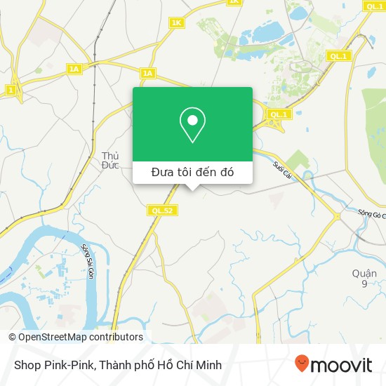 Bản đồ Shop Pink-Pink, 65 ĐƯỜNG Ngô Quyền Quận 9, Thành Phố Hồ Chí Minh