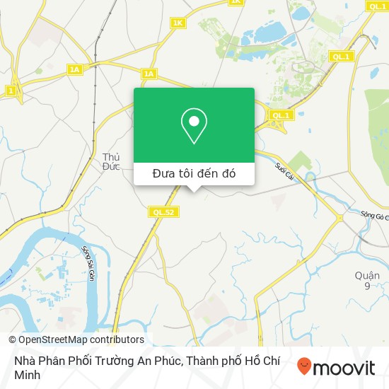 Bản đồ Nhà Phân Phối Trường An Phúc