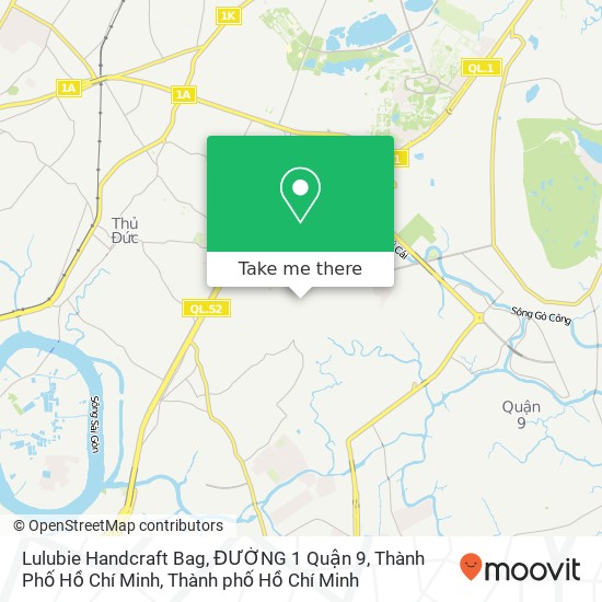 Bản đồ Lulubie Handcraft Bag, ĐƯỜNG 1 Quận 9, Thành Phố Hồ Chí Minh