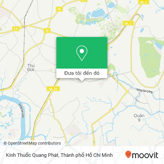 Bản đồ Kính Thuốc Quang Phát, 324 ĐƯỜNG Lê Văn Việt Quận 9, Thành Phố Hồ Chí Minh