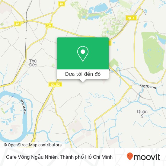 Bản đồ Cafe Võng Ngẫu Nhiên, 137 ĐƯỜNG Số 2 Quận 9, Thành Phố Hồ Chí Minh
