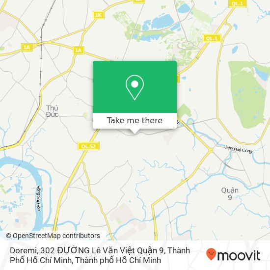 Bản đồ Doremi, 302 ĐƯỜNG Lê Văn Việt Quận 9, Thành Phố Hồ Chí Minh