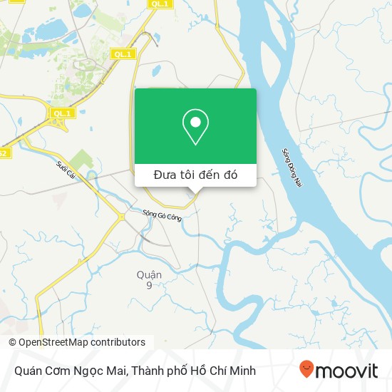 Bản đồ Quán Cơm Ngọc Mai, ĐƯỜNG Nguyễn Xiển Quận 9, Thành Phố Hồ Chí Minh