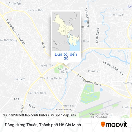 Bản đồ Đông Hưng Thuận