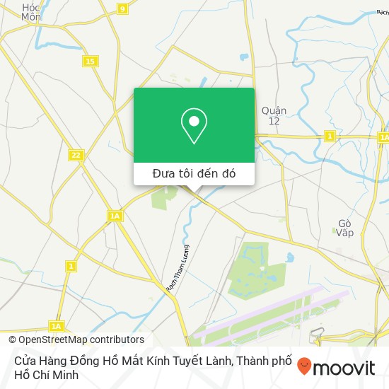 Bản đồ Cửa Hàng Đồng Hồ Mắt Kính Tuyết Lành, ĐƯỜNG Tô Ký Quận 12, Thành Phố Hồ Chí Minh