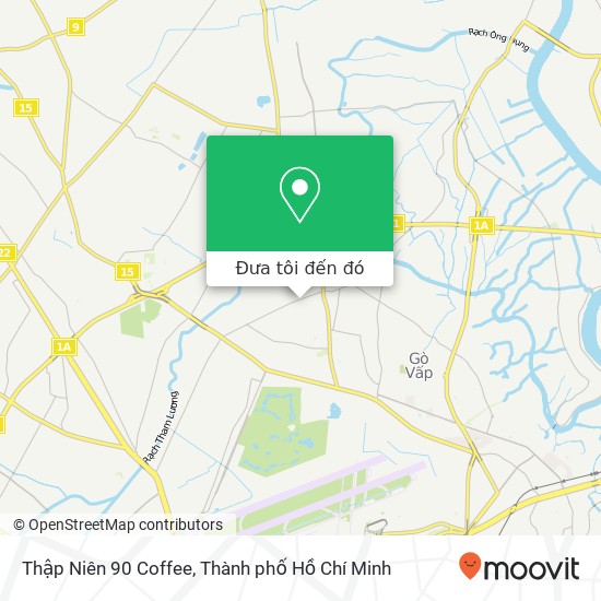 Bản đồ Thập Niên 90 Coffee, 764 ĐƯỜNG Phạm Văn Chiêu Quận Gò Vấp, Thành Phố Hồ Chí Minh