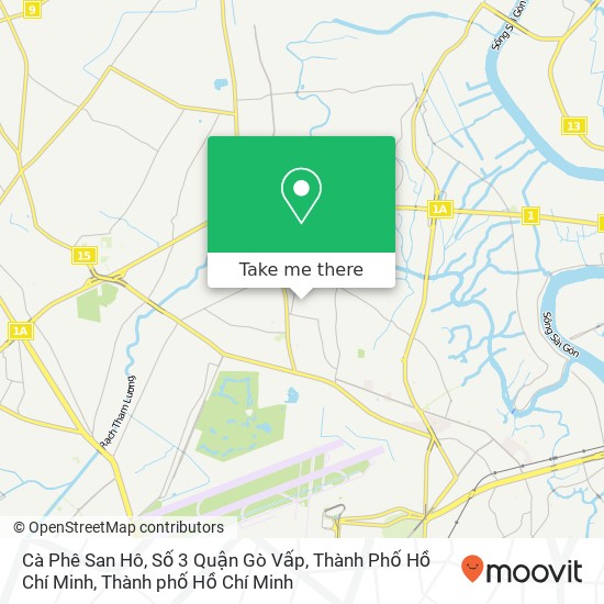 Bản đồ Cà Phê San Hô, Số 3 Quận Gò Vấp, Thành Phố Hồ Chí Minh