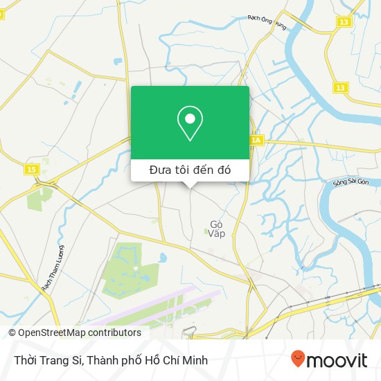 Bản đồ Thời Trang Si, ĐƯỜNG Thống Nhất Quận Gò Vấp, Thành Phố Hồ Chí Minh