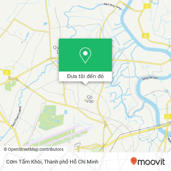 Bản đồ Cơm Tấm Khôi, ĐƯỜNG Lê Đức Thọ Quận Gò Vấp, Thành Phố Hồ Chí Minh