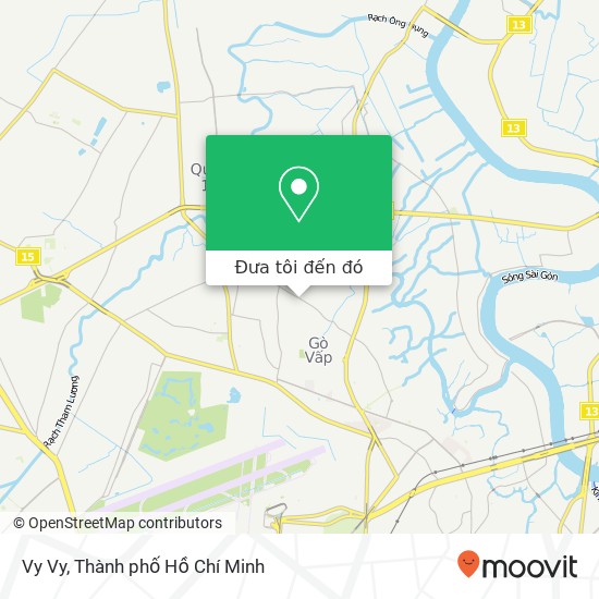Bản đồ Vy Vy, ĐƯỜNG Lê Đức Thọ Quận Gò Vấp, Thành Phố Hồ Chí Minh