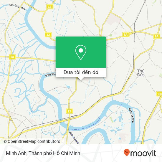 Bản đồ Minh Anh, 59 ĐƯỜNG Hiệp Bình Quận Thủ Đức, Thành Phố Hồ Chí Minh