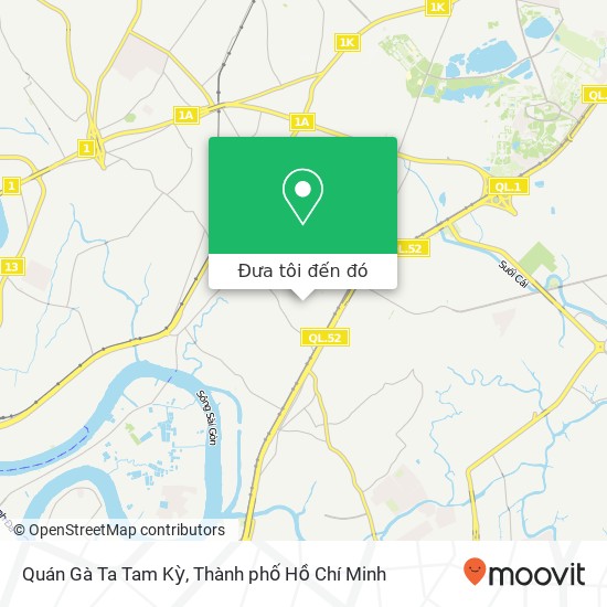 Bản đồ Quán Gà Ta Tam Kỳ, 17 ĐƯỜNG Dân Chủ Quận Thủ Đức, Thành Phố Hồ Chí Minh