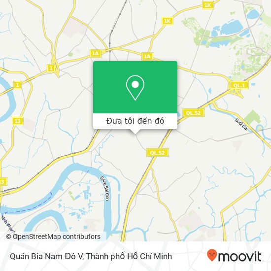 Bản đồ Quán Bia Nam Đô V, 20 ĐƯỜNG Số 8 Quận Thủ Đức, Thành Phố Hồ Chí Minh