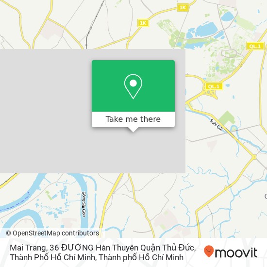 Bản đồ Mai Trang, 36 ĐƯỜNG Hàn Thuyên Quận Thủ Đức, Thành Phố Hồ Chí Minh