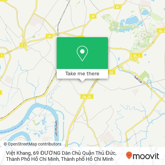 Bản đồ Việt Khang, 69 ĐƯỜNG Dân Chủ Quận Thủ Đức, Thành Phố Hồ Chí Minh
