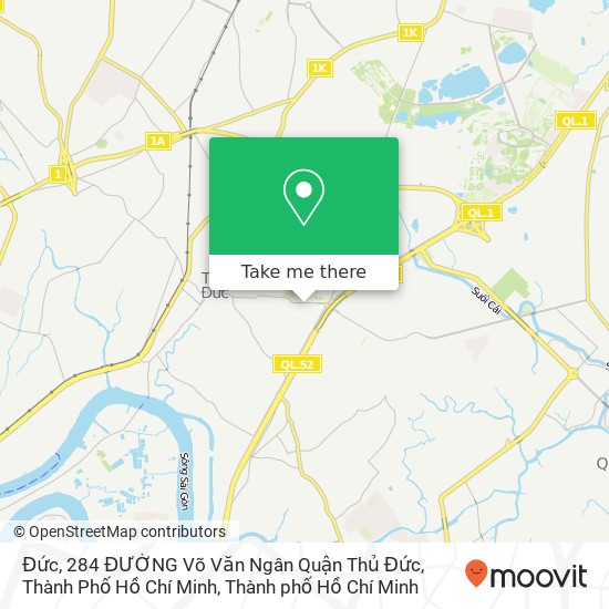 Bản đồ Đức, 284 ĐƯỜNG Võ Văn Ngân Quận Thủ Đức, Thành Phố Hồ Chí Minh