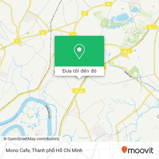 Bản đồ Mono Cafe, 28 ĐƯỜNG Hàn Thuyên Quận Thủ Đức, Thành Phố Hồ Chí Minh