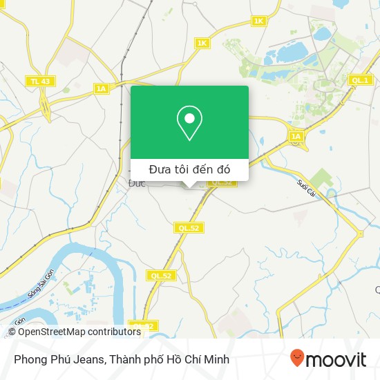 Bản đồ Phong Phú Jeans