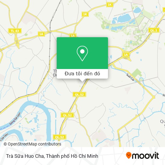 Bản đồ Trà Sữa Huo Cha