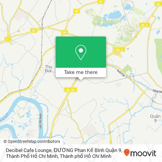 Bản đồ Decibel Cafe Lounge, ĐƯỜNG Phan Kế Bính Quận 9, Thành Phố Hồ Chí Minh