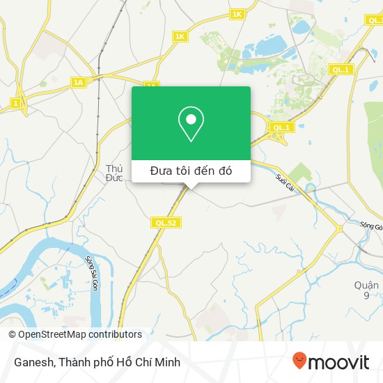 Bản đồ Ganesh, 1 ĐƯỜNG Lê Thánh Tôn Quận 9, Thành Phố Hồ Chí Minh