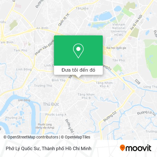 Bản đồ Phở Lý Quốc Sư