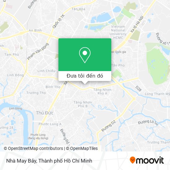 Bản đồ Nhà May Bảy