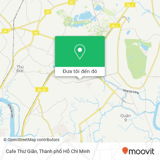 Bản đồ Cafe Thư Giãn, ĐƯỜNG Số 429 Quận 9, Thành Phố Hồ Chí Minh