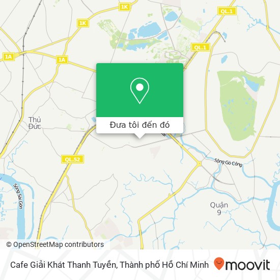 Bản đồ Cafe Giải Khát Thanh Tuyền, ĐƯỜNG Số 429 Quận 9, Thành Phố Hồ Chí Minh