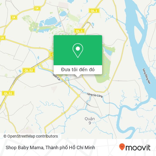 Bản đồ Shop Baby Mama, ĐƯỜNG Lê Văn Việt Quận 9, Thành Phố Hồ Chí Minh