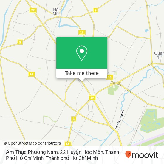Bản đồ Ẩm Thực Phương Nam, 22 Huyện Hóc Môn, Thành Phố Hồ Chí Minh