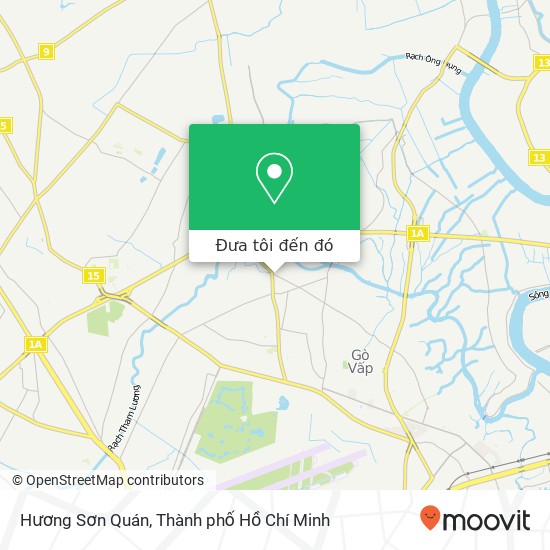 Bản đồ Hương Sơn Quán, ĐƯỜNG Lê Đức Thọ Quận Gò Vấp, Thành Phố Hồ Chí Minh