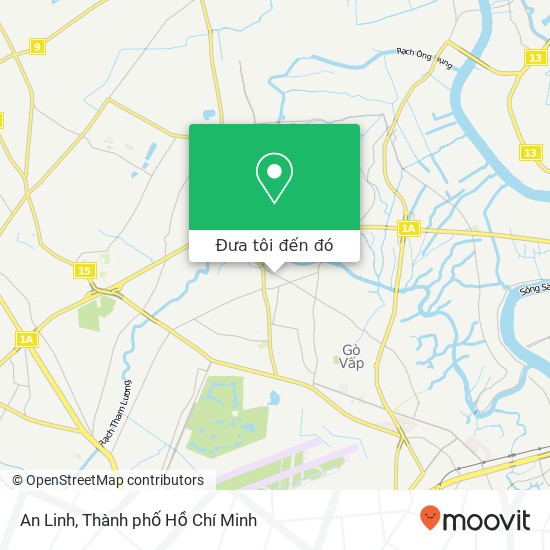 Bản đồ An Linh, ĐƯỜNG Lê Đức Thọ Quận Gò Vấp, Thành Phố Hồ Chí Minh