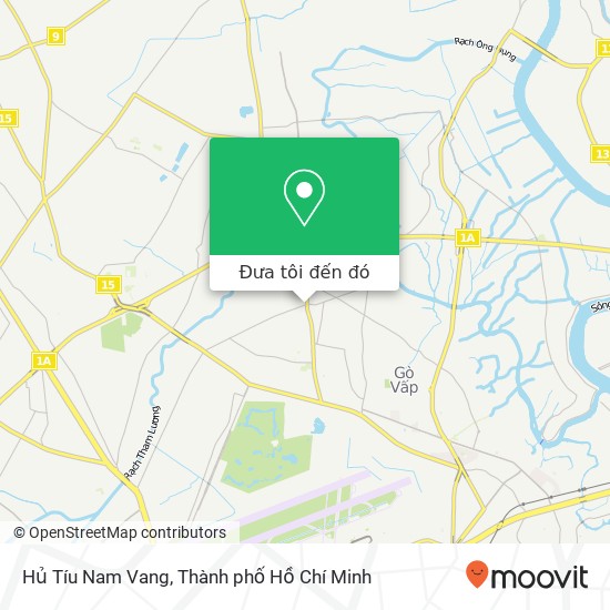 Bản đồ Hủ Tíu Nam Vang, ĐƯỜNG Phạm Văn Chiêu Quận Gò Vấp, Thành Phố Hồ Chí Minh