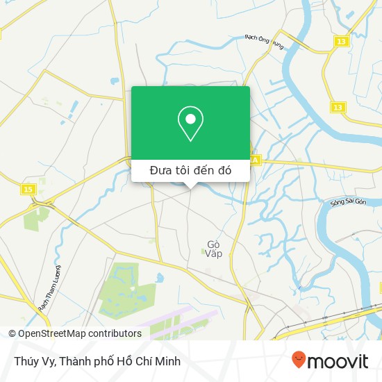 Bản đồ Thúy Vy, ĐƯỜNG Thống Nhất Quận Gò Vấp, Thành Phố Hồ Chí Minh