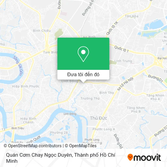 Bản đồ Quán Cơm Chay Ngọc Duyên