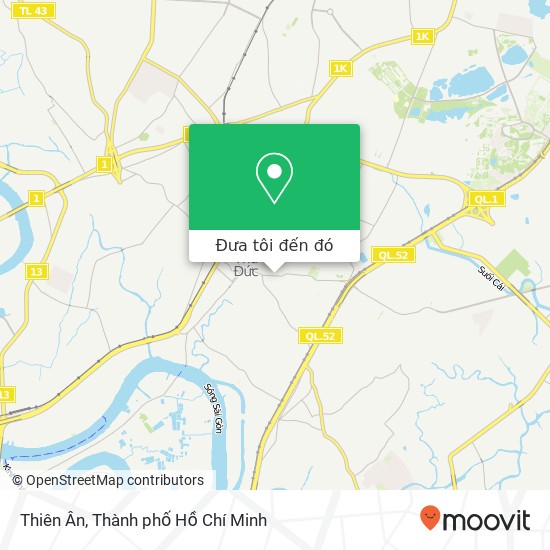 Bản đồ Thiên Ân, 125 ĐƯỜNG Võ Văn Ngân Quận Thủ Đức, Thành Phố Hồ Chí Minh