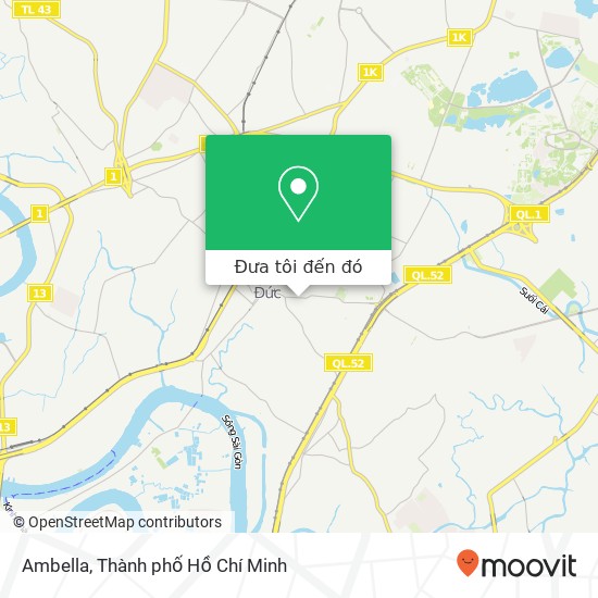 Bản đồ Ambella, 124 ĐƯỜNG Võ Văn Ngân Quận Thủ Đức, Thành Phố Hồ Chí Minh