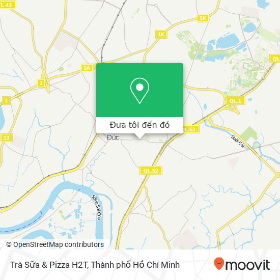 Bản đồ Trà Sữa & Pizza H2T, 200 ĐƯỜNG Võ Văn Ngân Quận Thủ Đức, Thành Phố Hồ Chí Minh