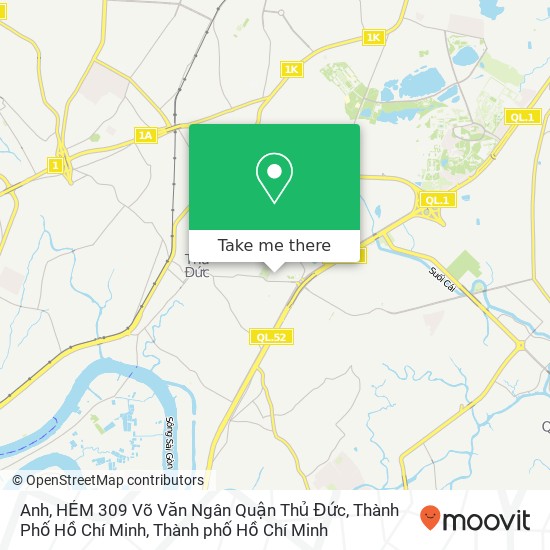 Bản đồ Anh, HẺM 309 Võ Văn Ngân Quận Thủ Đức, Thành Phố Hồ Chí Minh