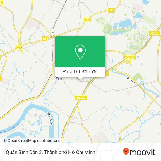 Bản đồ Quán Bình Dân 3, 8 ĐƯỜNG Số 6 Quận Thủ Đức, Thành Phố Hồ Chí Minh