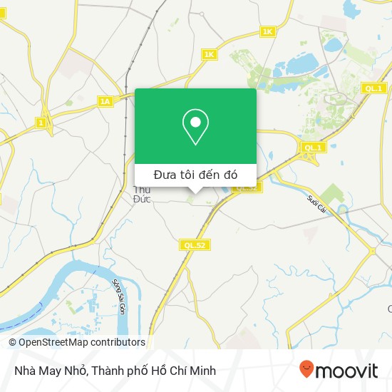 Bản đồ Nhà May Nhỏ, 32 ĐƯỜNG Số 6 Quận Thủ Đức, Thành Phố Hồ Chí Minh